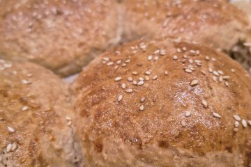 Grove Burgerboller med Sesamfrø